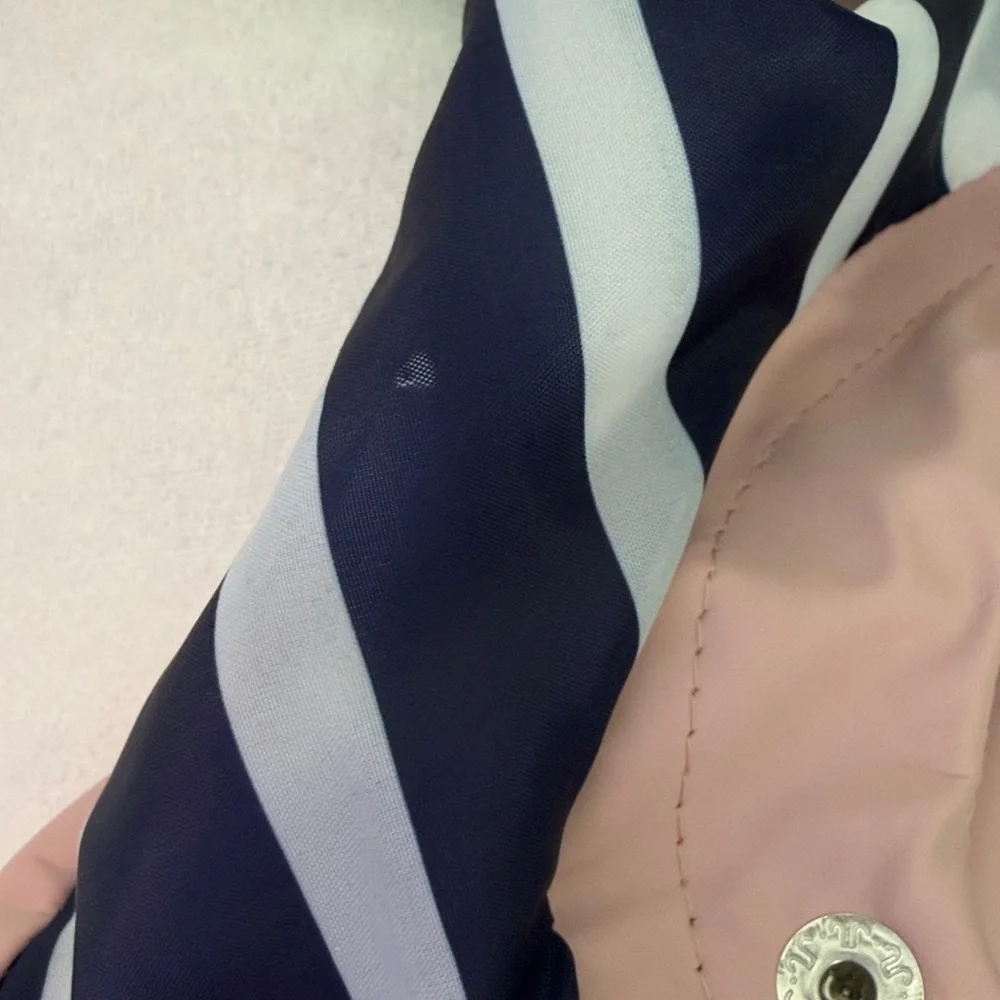 Jade & Ivory Women's Large Light Pink Full Zip Rain Jacket